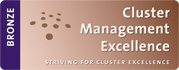 Pie di pagina logo Cluster Management Excellence